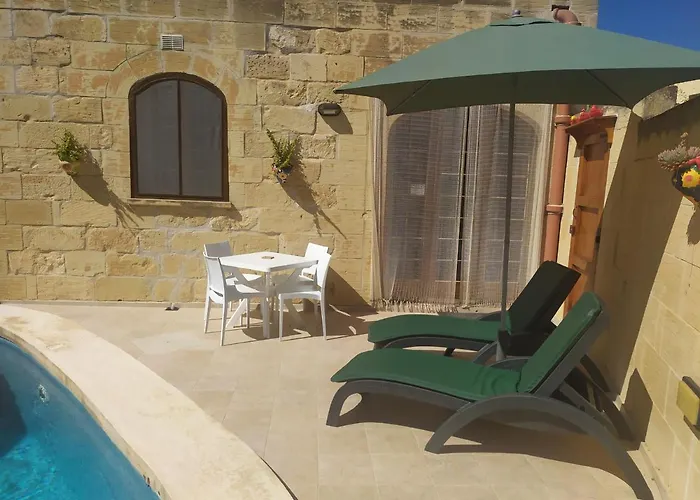 Gozo Rustic Farmhouse With Stunning Views And Swimming Pool